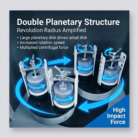 gikan sa micron ngadto sa nano nga nakab-ot ang ultrafine nga mga gidak-on sa partikulo gamit ang high-energy ball milling