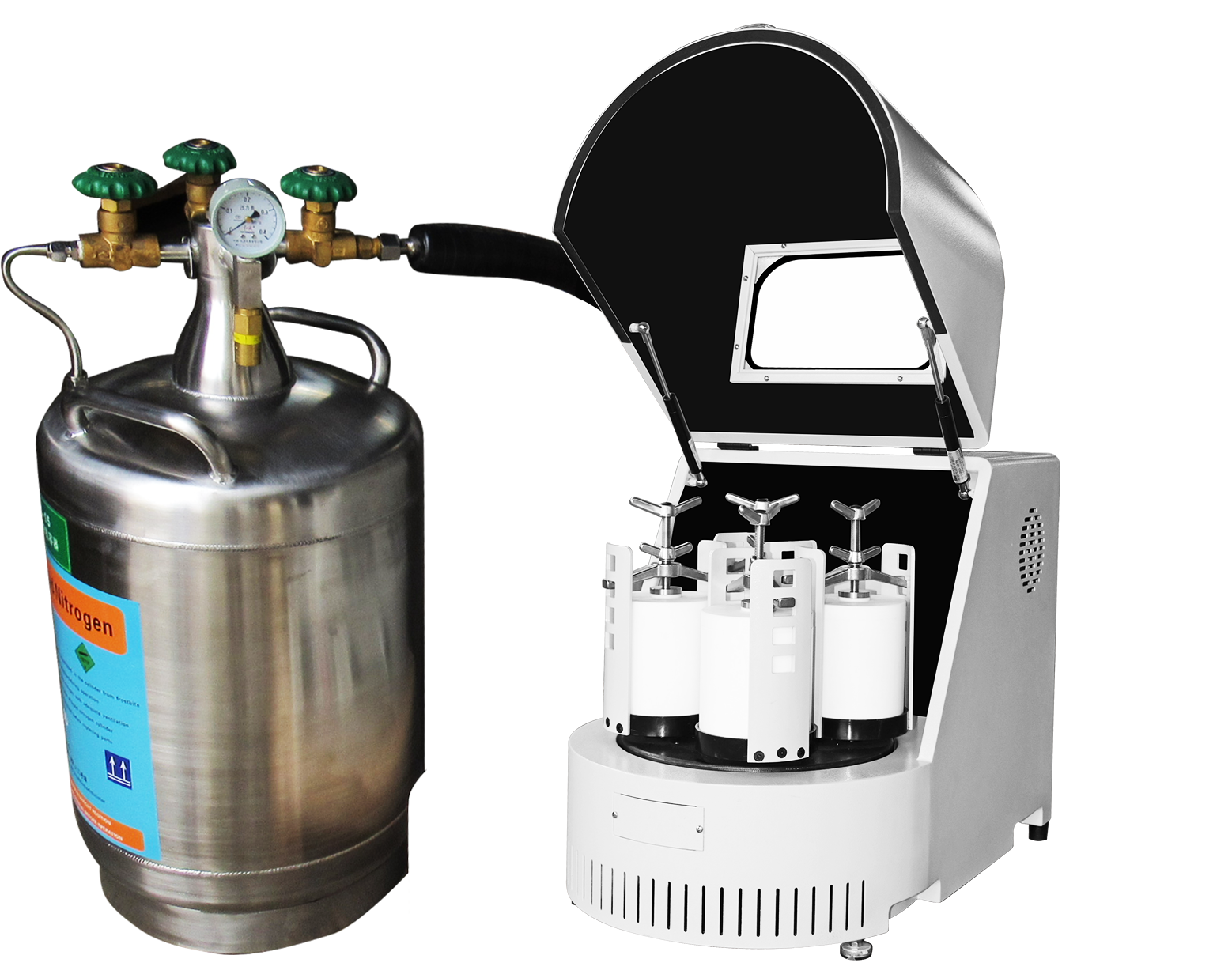 pagproseso sa mga materyales nga sensitibo sa kainit kon giunsa paglihok ang cryogenic planetary ball mill